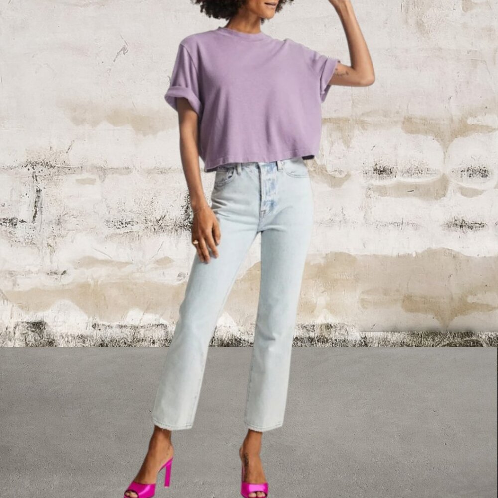 Pistola NWT Women's Charlie High Rise Straight in Rennie - Size 26